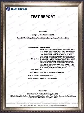 HUAK certificate